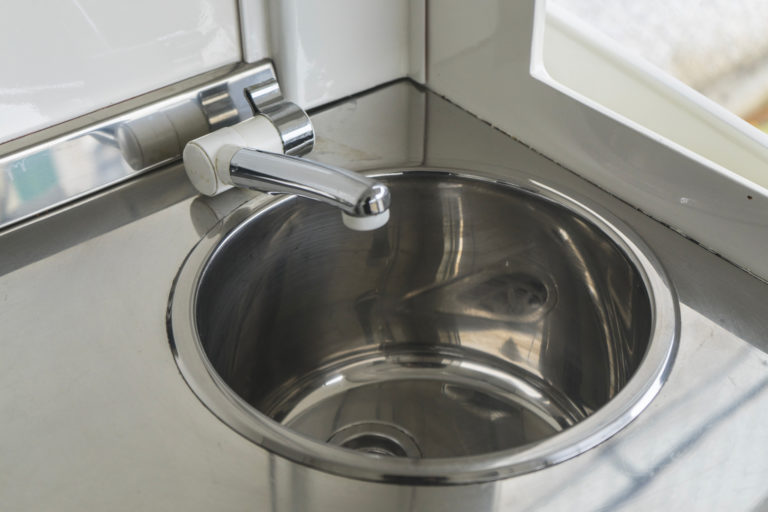 Lavabo in acciaio inox inossidabile